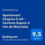 Apartment Chopina 5 M5 - Centrum Sopotu 3 Min Do Monciaka